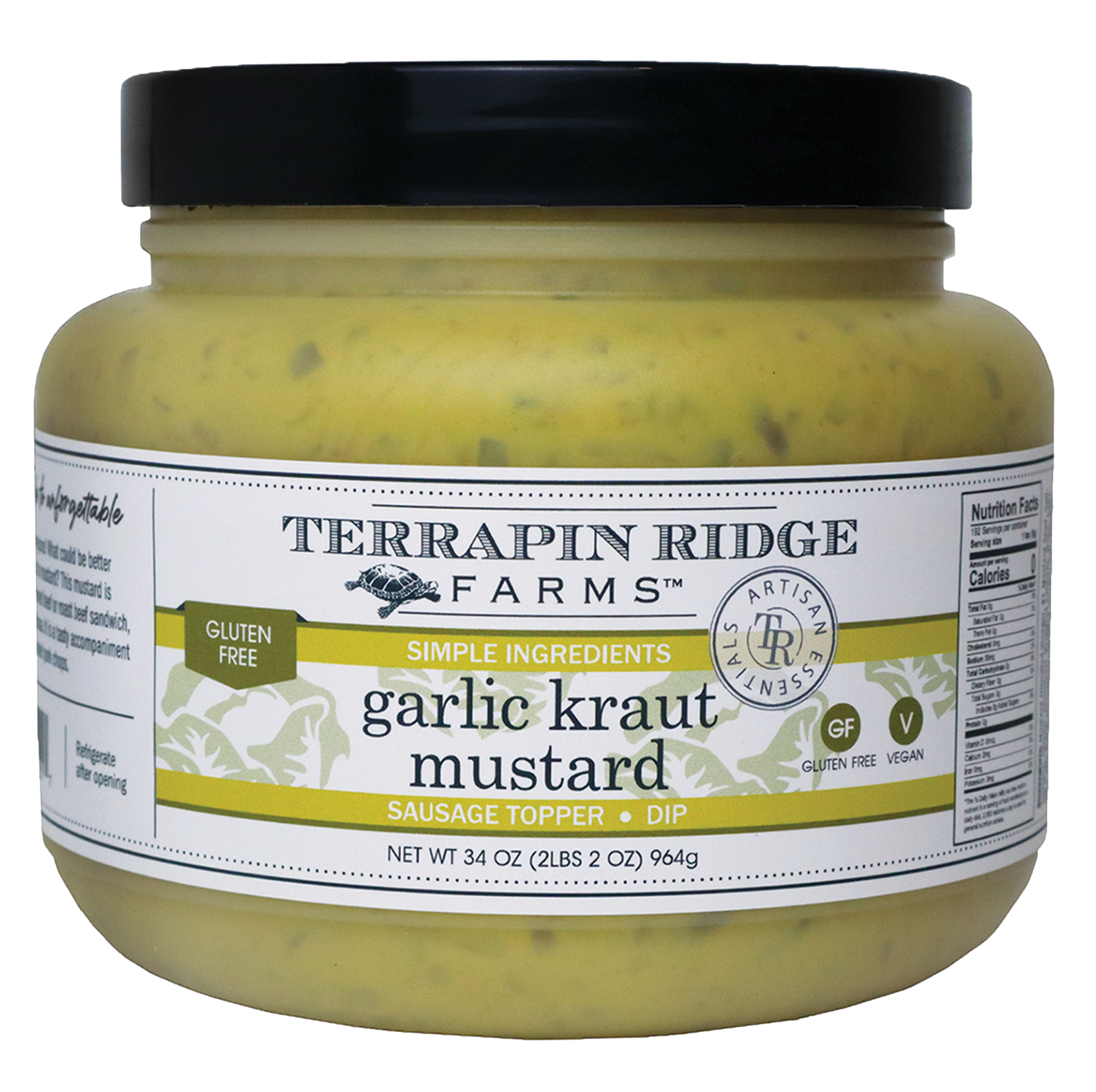 Garlic Kraut Mustard - Quart