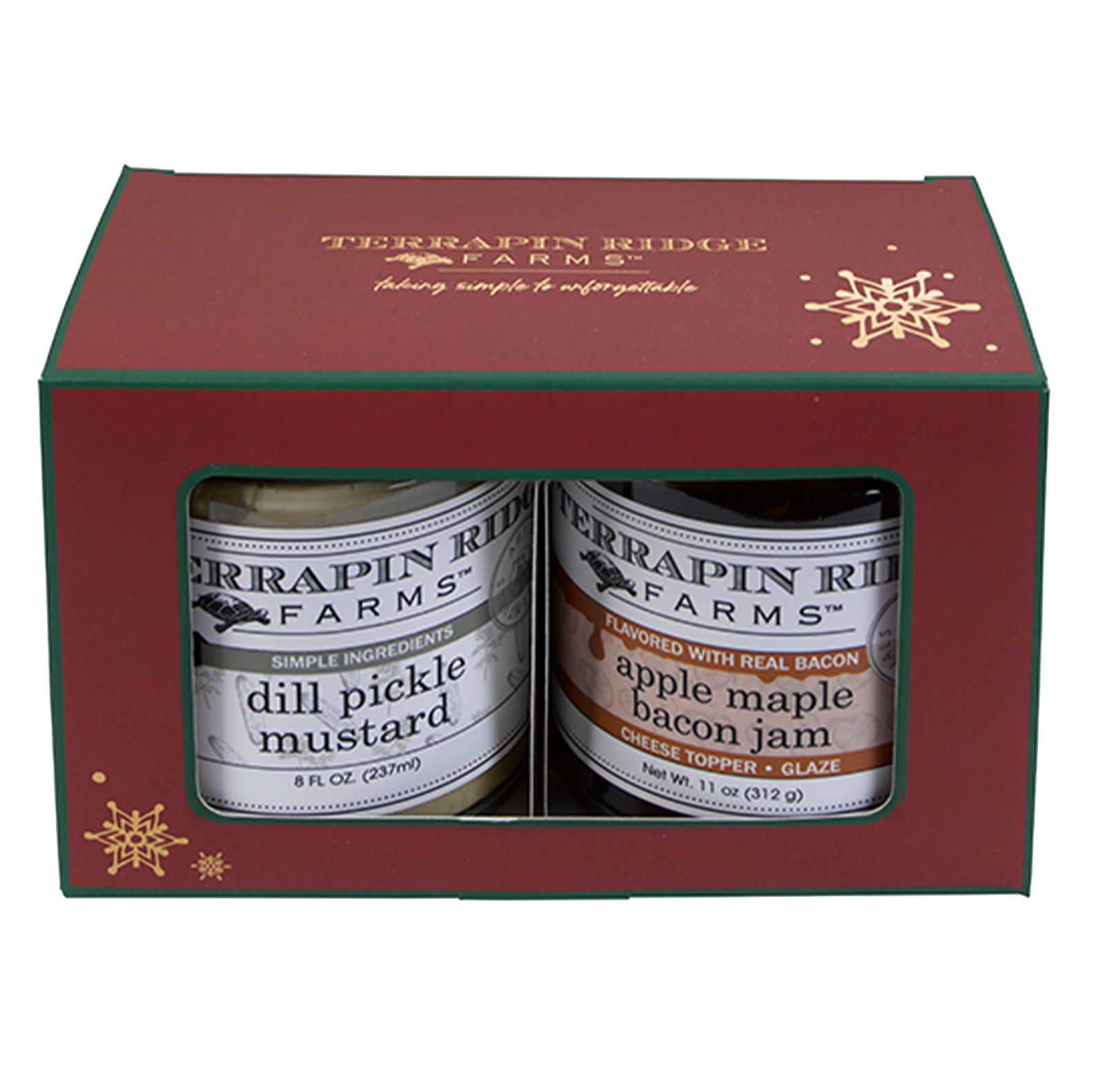Charcuterie Lover Giftset with Dill Pickle Mustard & Apple Maple Bacon Jam
