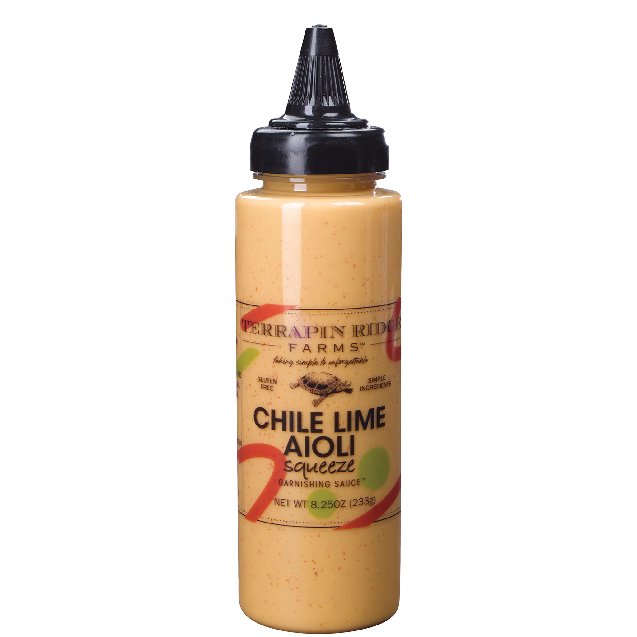 Chile Lime Aioli Squeeze Garnishing Sauce – Terrapin Ridge Farms
