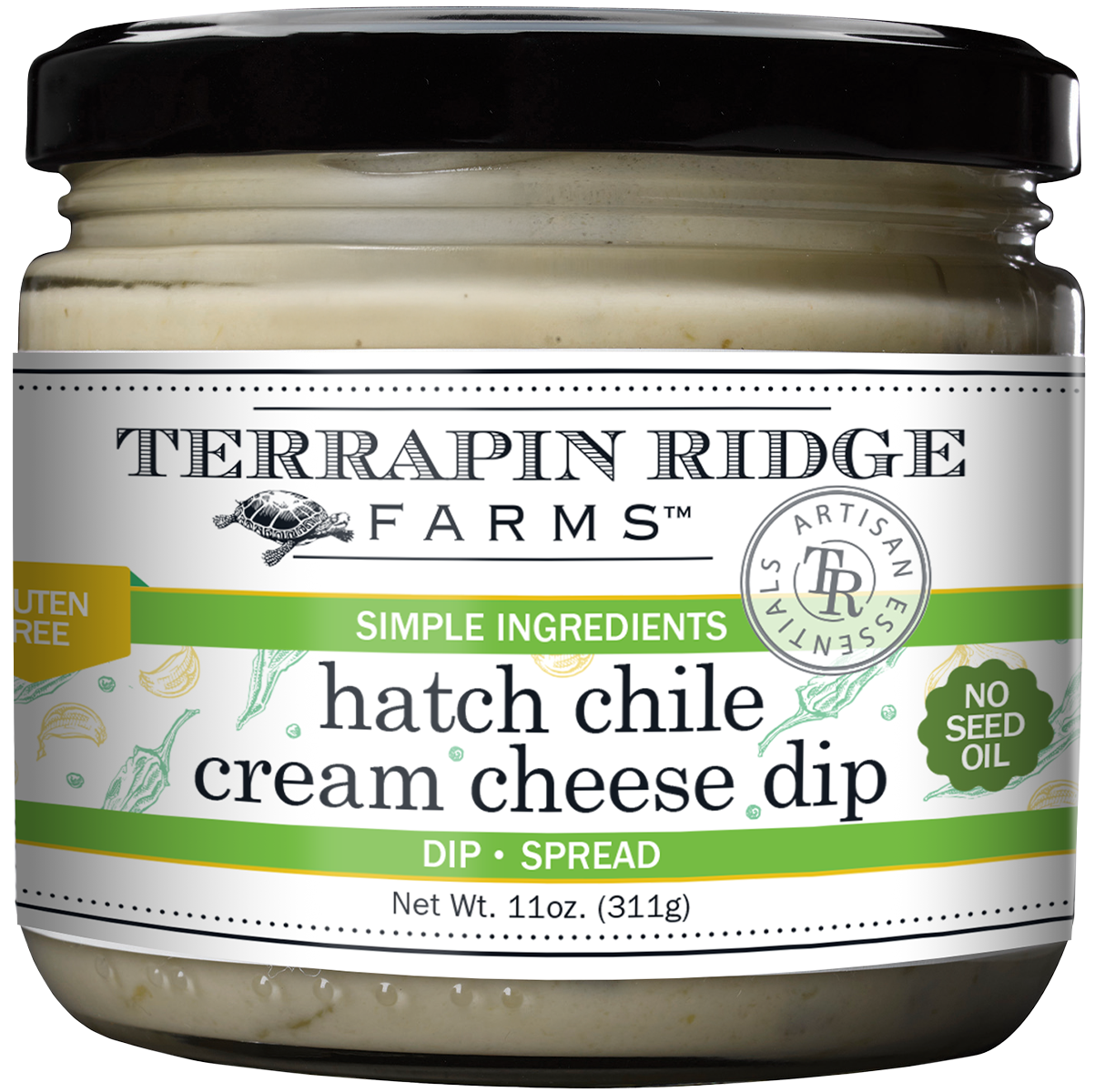 Hatch Chile Cream Cheese Dip – Terrapin Ridge Farms
