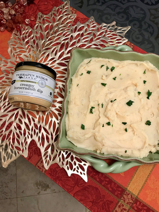 Creamy Horseradish Mashed Potatoes Terrapin Ridge Farms