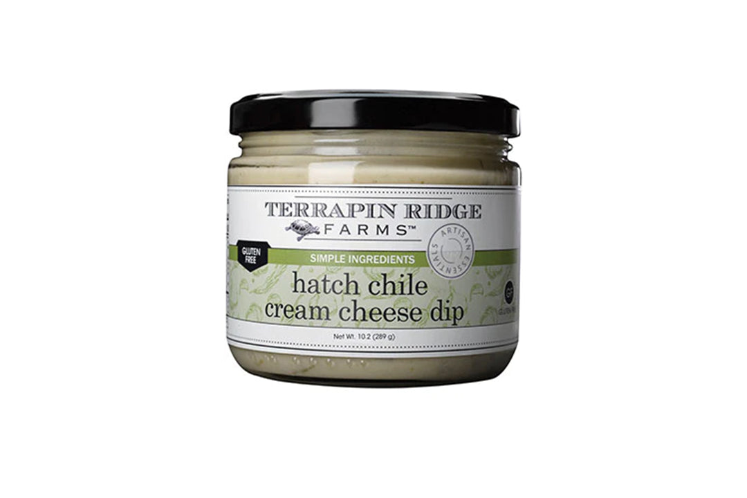 Hatch Chile Cream Cheese Corn Souffle with Terrapin Ridge Farms Hatch Chile Cream Cheese Dip