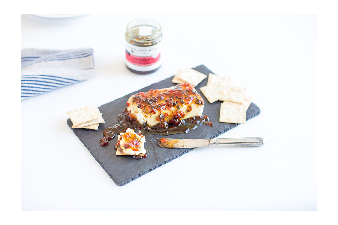 Cream Cheese Berry Bacon Jam Easy 2 Step Appetizer