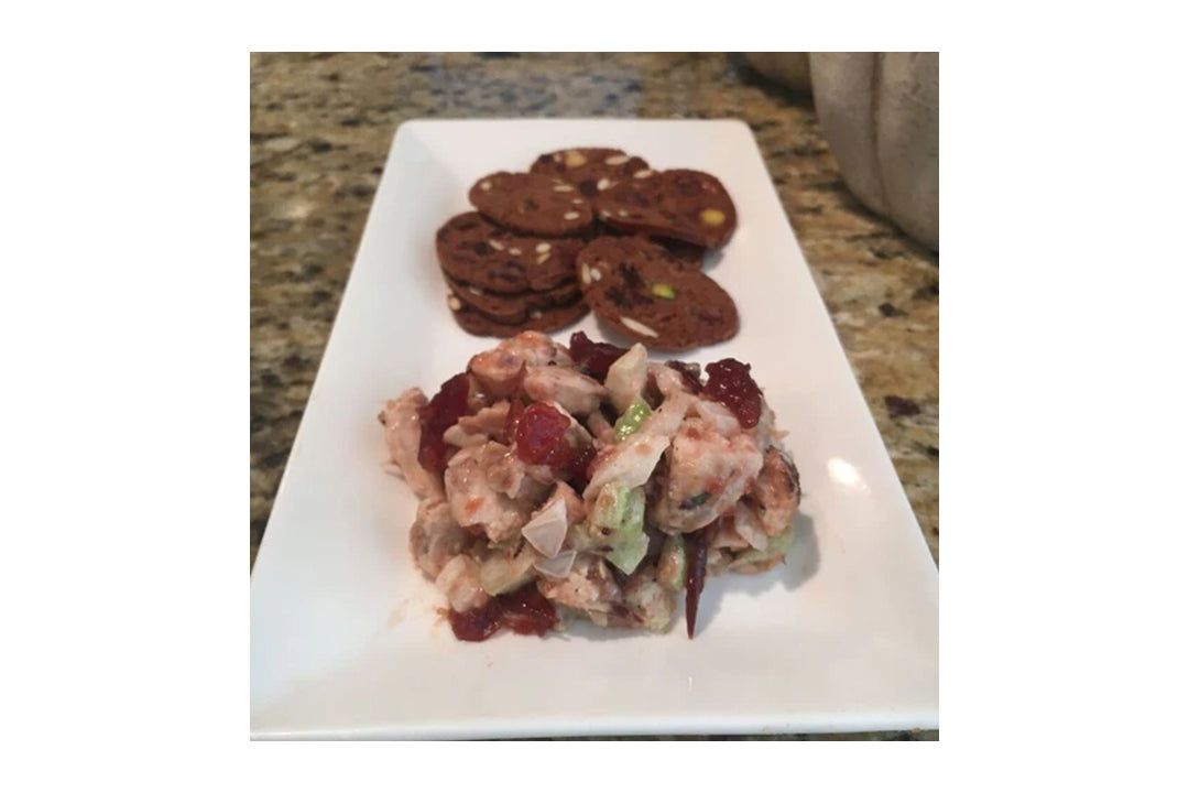 Cranberry Relish Chicken Salad with Terrapin Ridge Farms Cranberry Relish with Grand Marnier