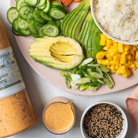 Seven Spice Sushi Tacos recipe