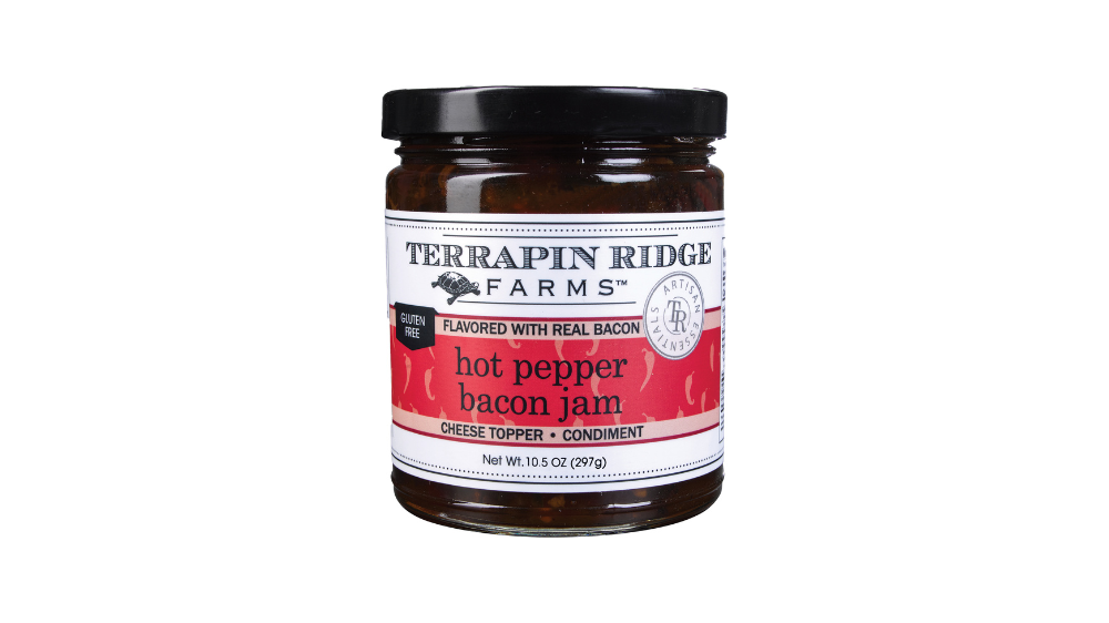 Smash Burgers with Terrapin Ridge Farms Hot Pepper Bacon Jam