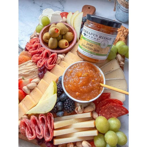 Pear Pistachio Charcuterie Board recipe