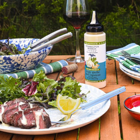 Grilled Short Ribs with Zingy Garlic Aioli recipe