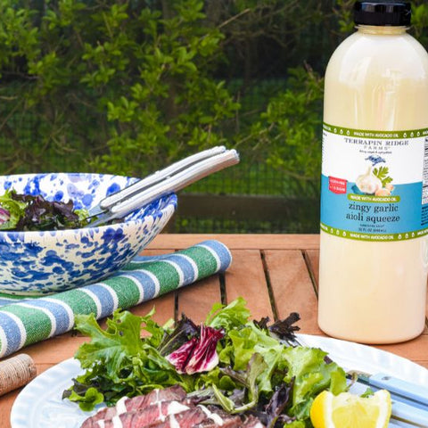 Avo Zingy Garlic Aioli Squeeze Grilled Short Ribs recipe