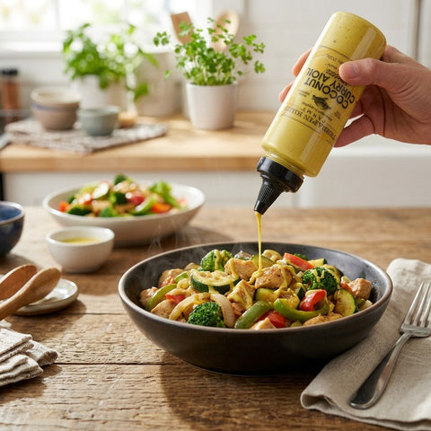 Coconut Curry Chicken Stir Fry recipe