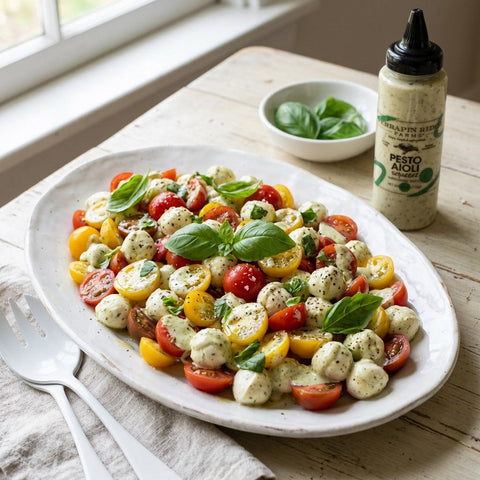 Pesto Caprese Salad recipe