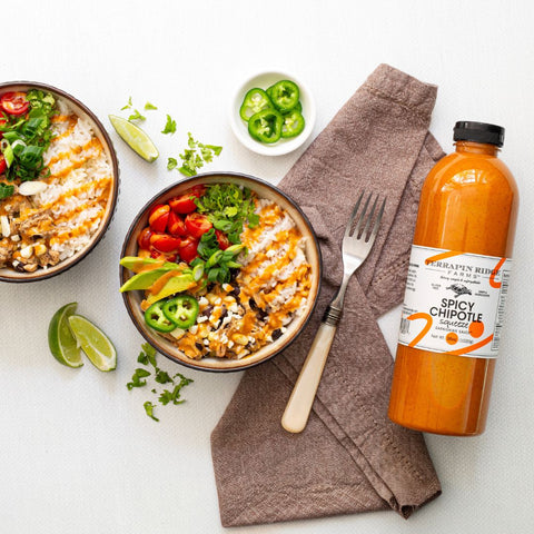Spicy Chipotle Southwestern Chicken Bowls recipe