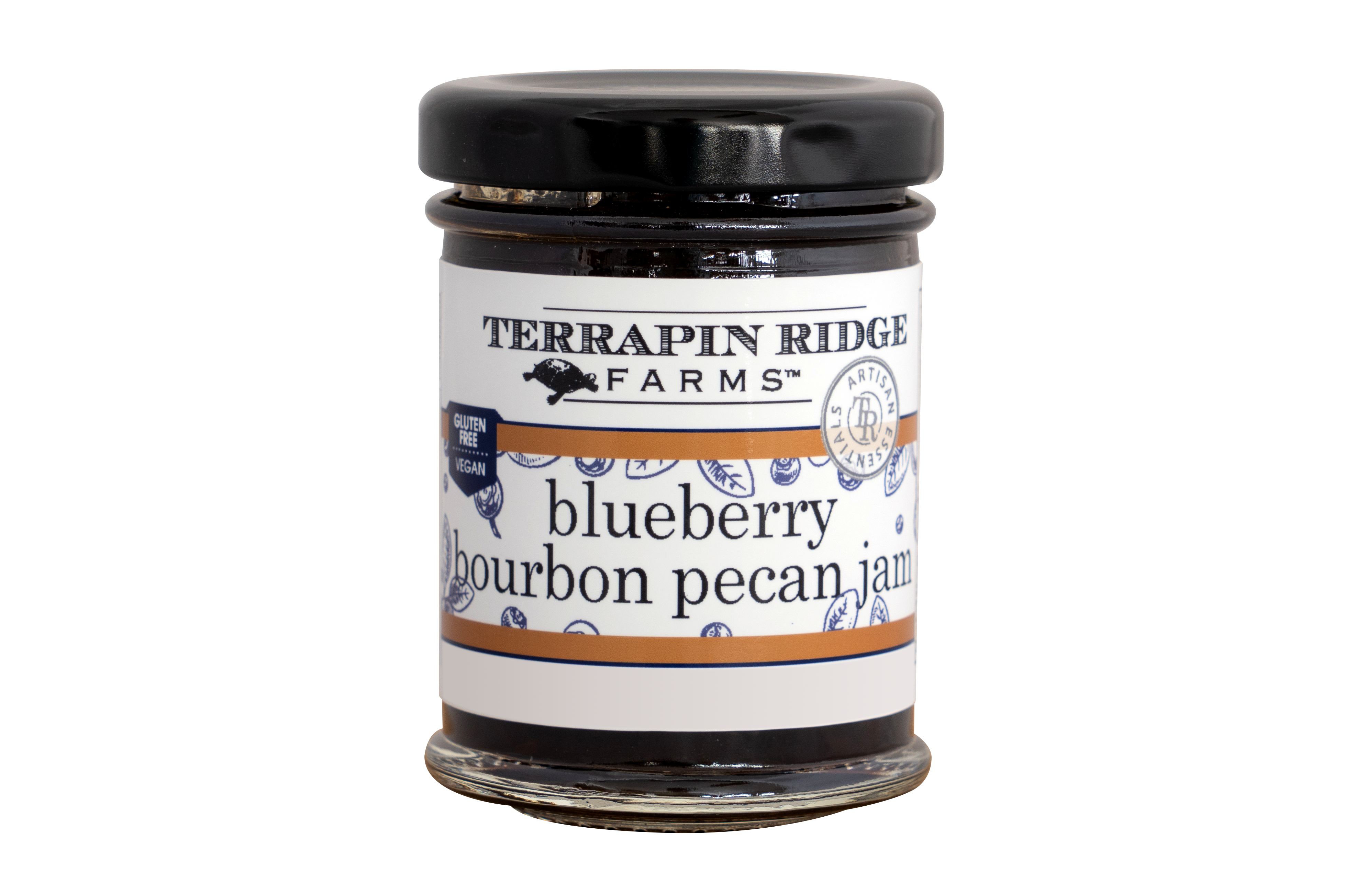 Blueberry Bourbon Pecan Jam - 2oz