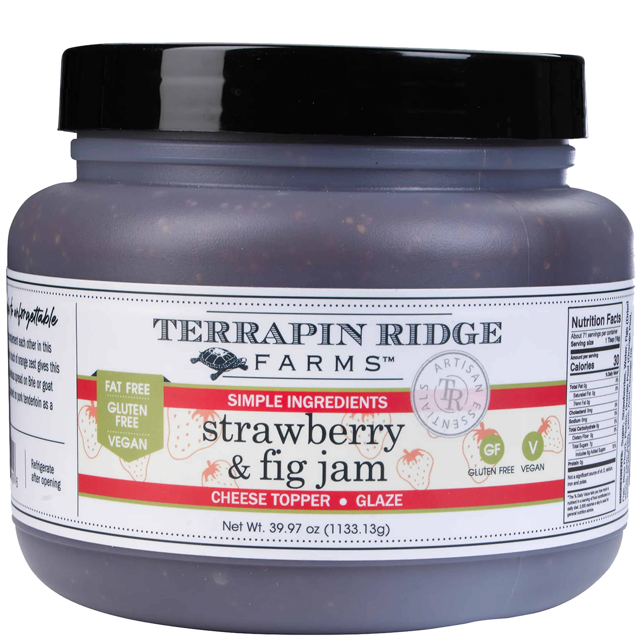 Strawberry and Fig Jam - Quart – Terrapin Ridge Farms