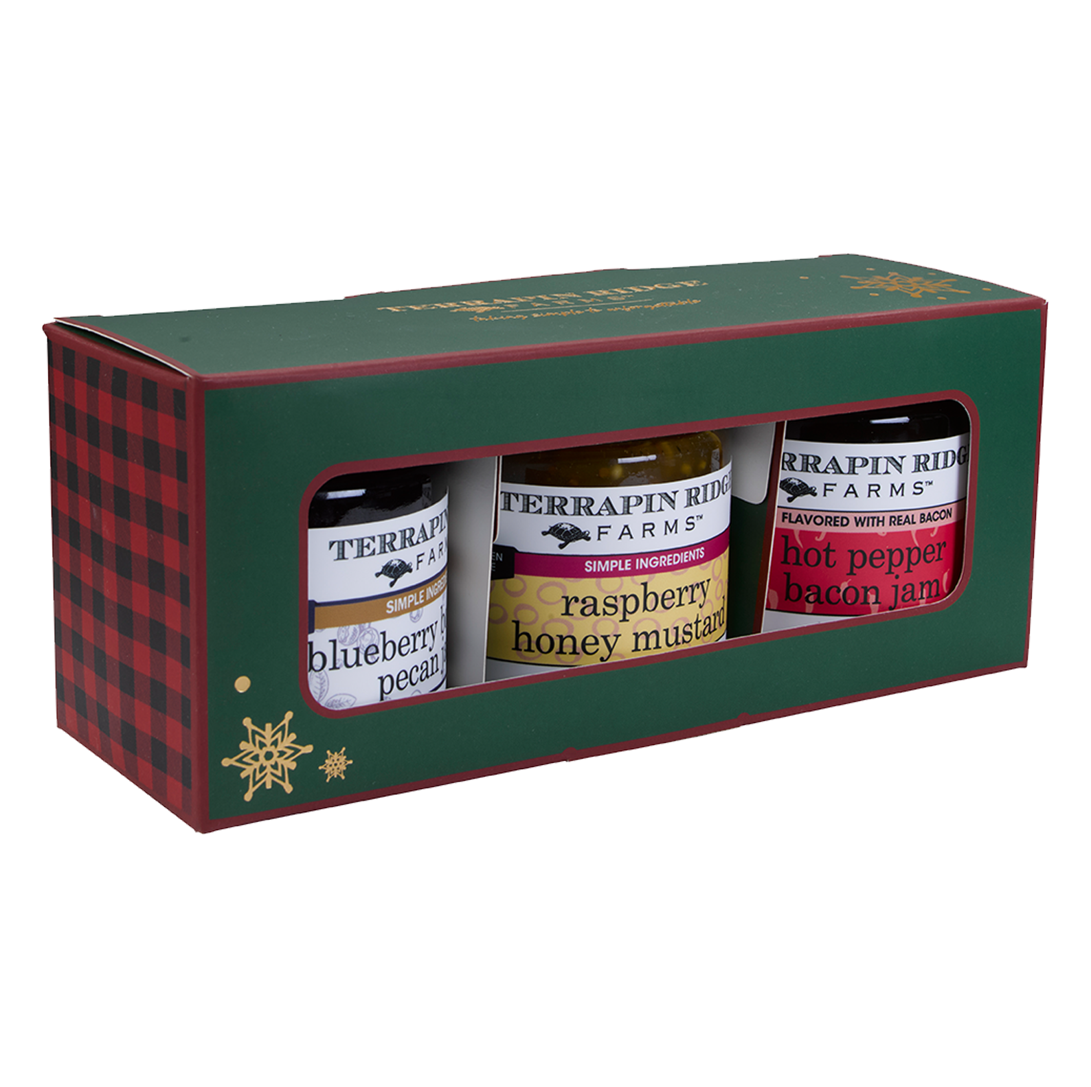 Gourmet Stocking Stuffer 3 Piece Mini Sweet Terrapin Ridge Farms