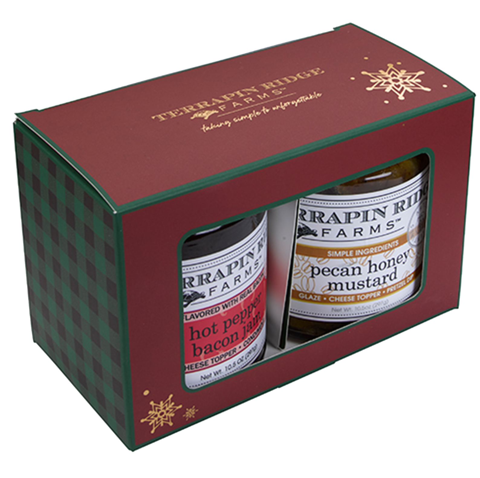 Charcuterie Lover Giftset with Hot Pepper Bacon Jam & Pecan Honey Mustard