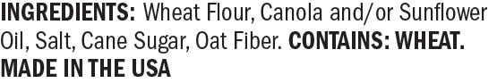 Ingredients for Sea Salt Pita Chips