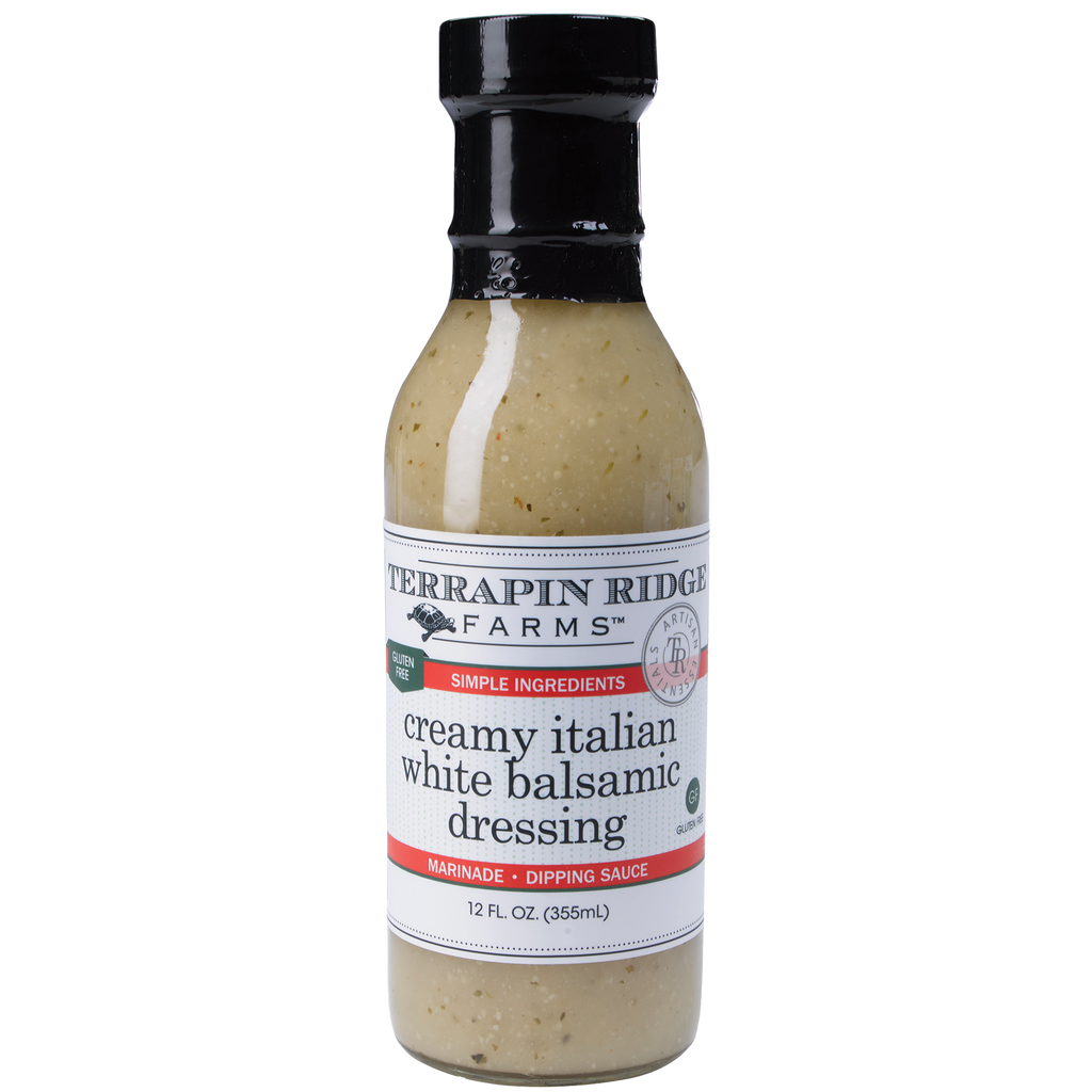 Creamy Italian White Balsamic Dressing – Terrapin Ridge Farms Creamy Italian White Balsamic Dressing – Terrapin Ridge Farms
