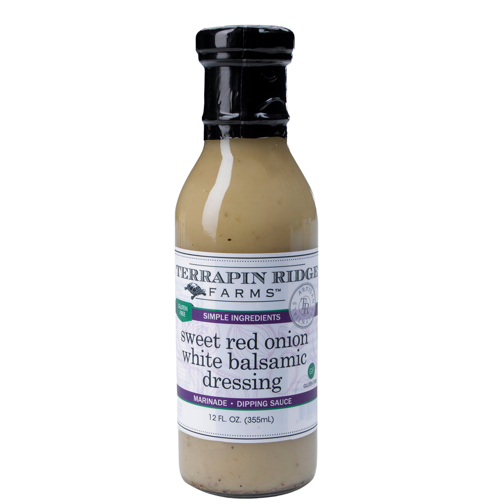 Sweet Red Onion White Balsamic Dressing – Terrapin Ridge Farms