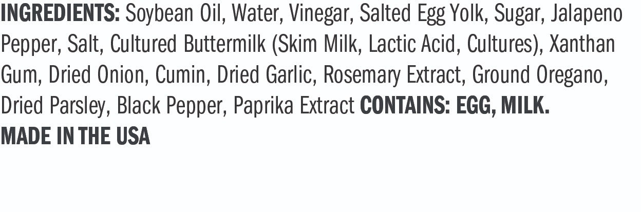 Ingredients for Hoppin' Jalapeno Dip