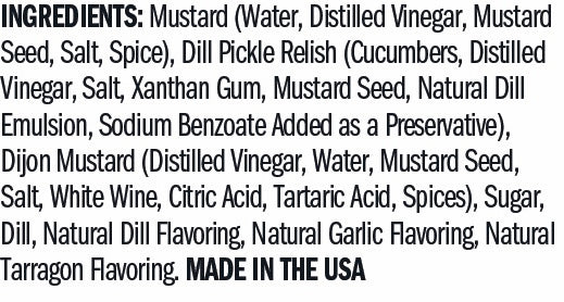 Ingredients for Dill Pickle Mustard