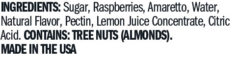 Ingredients for Raspberry Amaretto Jam