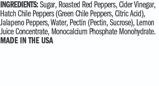 Ingredients for Jalapeno Hatch Chile Jam