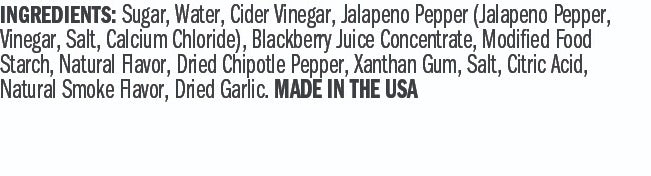 Ingredients for Blackberry Chipotle Sauce