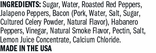 Ingredients for Hot Habanero Bacon Jam