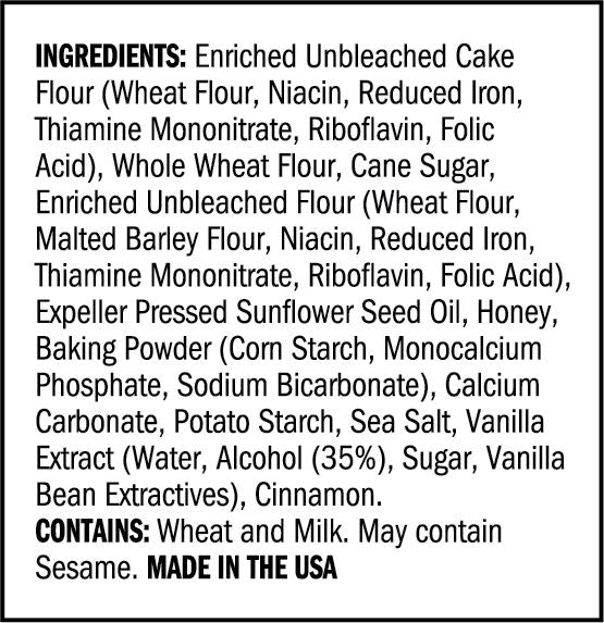 Ingredients for Cinnamon Crackers
