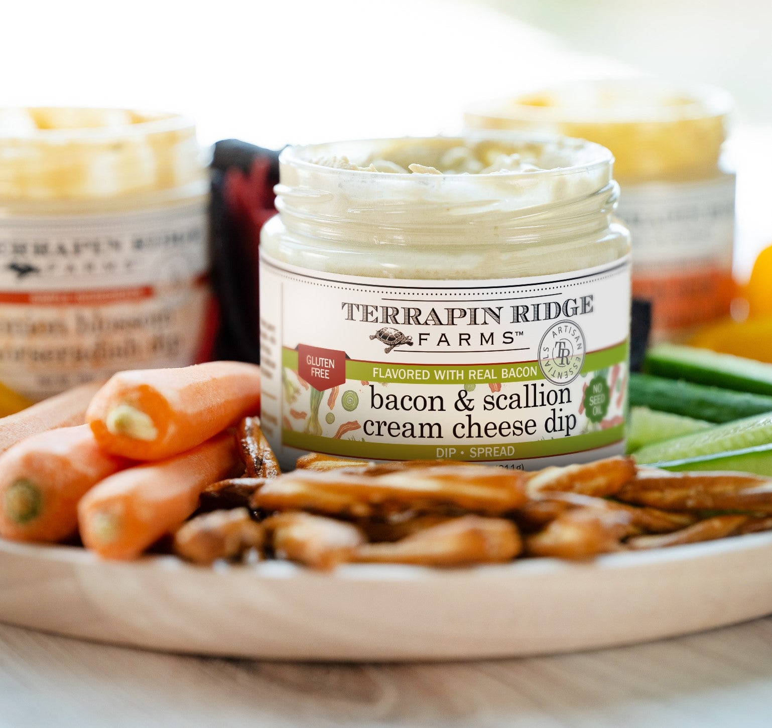 Bacon & Scallion Cream Cheese Dip – Terrapin Ridge Farms