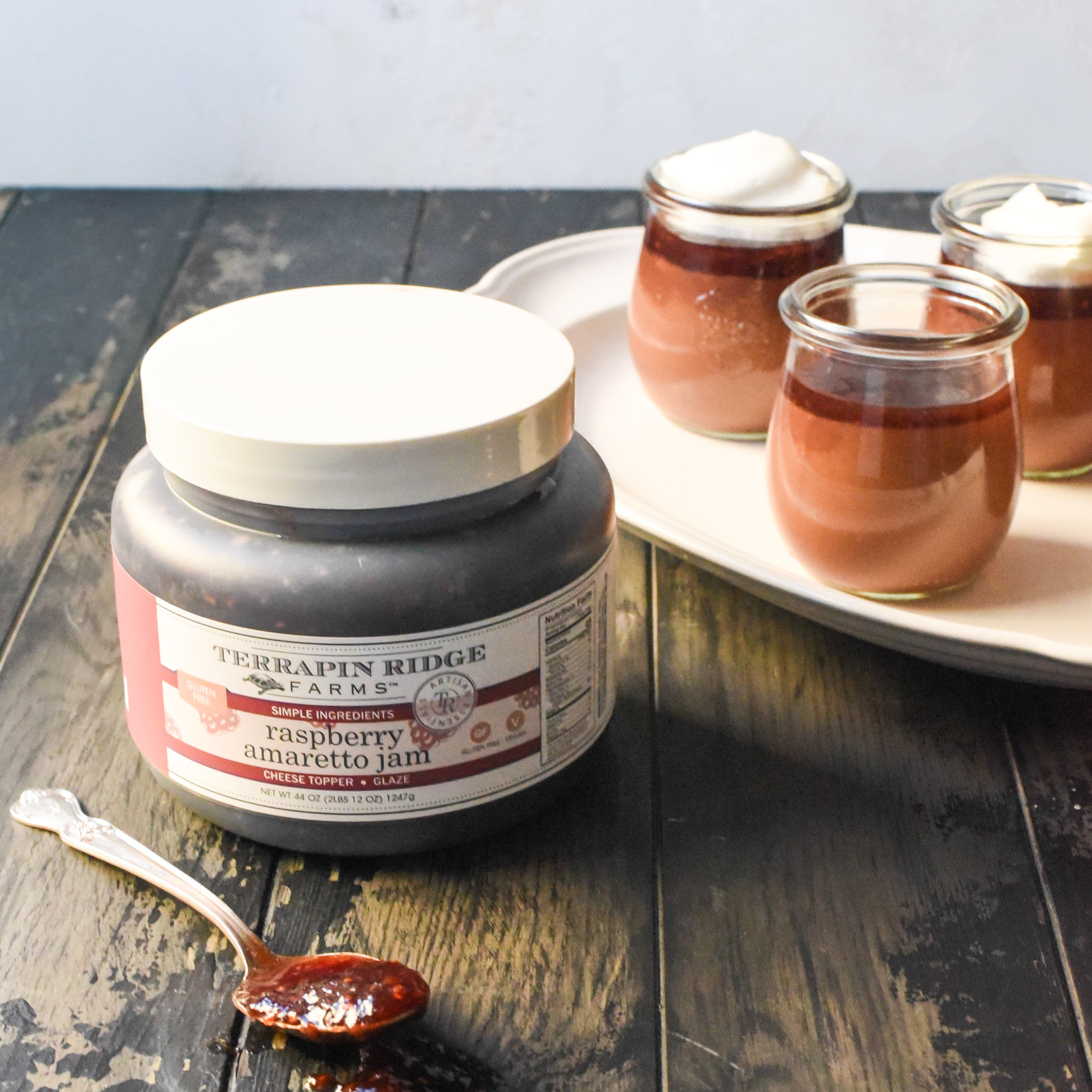 Raspberry Amaretto Jam - Quart