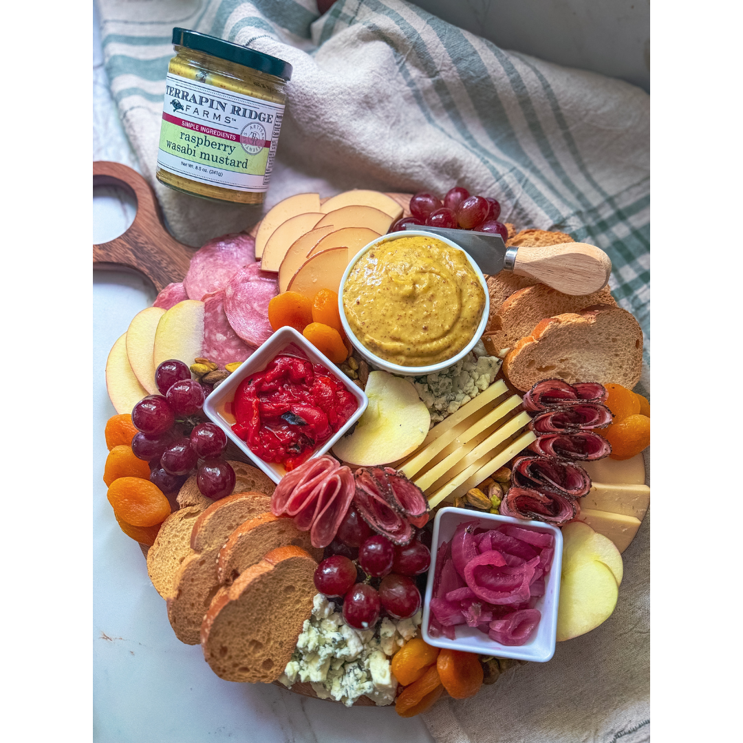 Raspberry Wasabi Mustard