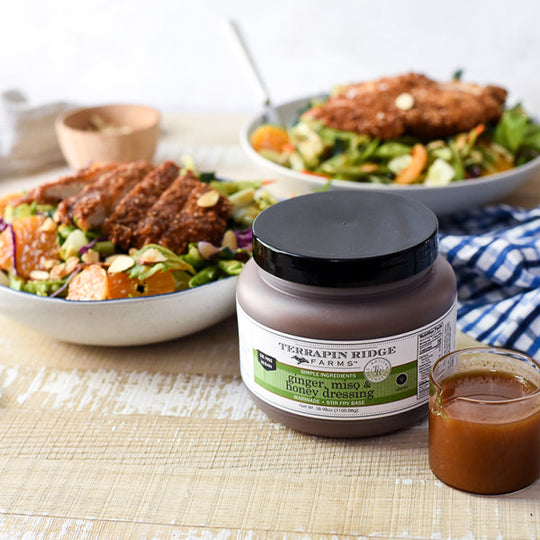 Ginger, Miso & Honey Dressing - Quart – Terrapin Ridge Farms
