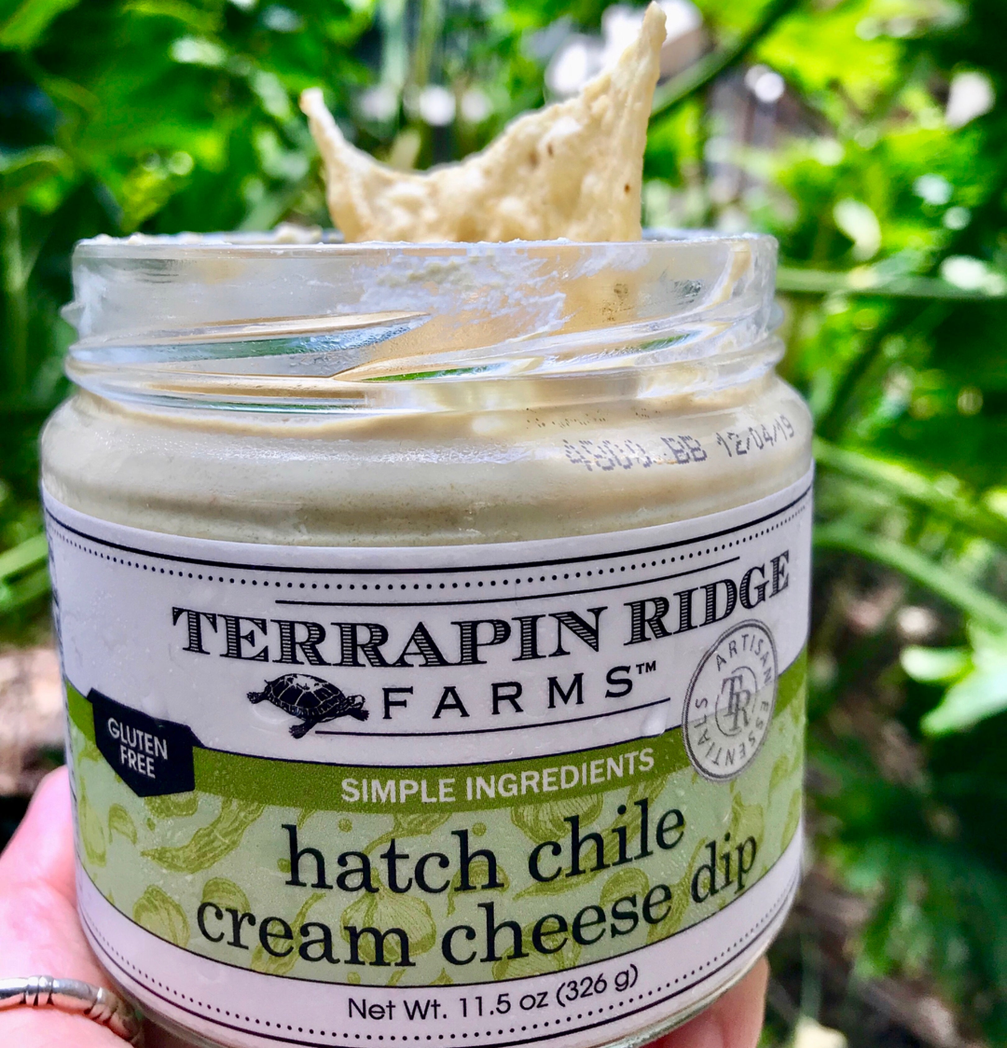 Terrapin Ridge Farms Hatch Chile Cream Cheese Dip 10.8 Ounce Terrapin Ridge Farms Hatch Chile Cream Cheese Dip 10.8 Ounce