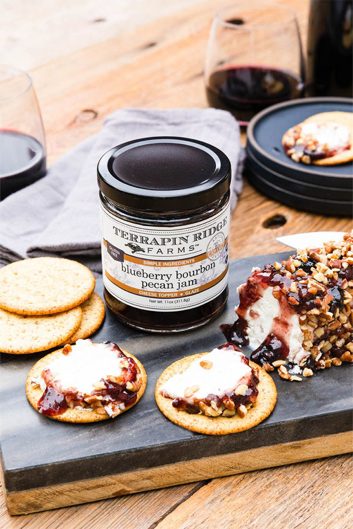 Blueberry Bourbon Pecan Jam - 5 oz – Terrapin Ridge Farms